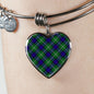 Alexander Scottish Clan Bangle Heart Shine On Bangle Heart