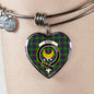 Durie Shine On Bangle Heart