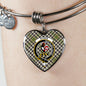 Blyth Blade Scottish Clan Tartan Bangle Heart Shine On Bangle Heart