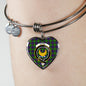Durie Shine On Bangle Heart