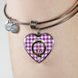 Dunlop Dress Shine On Bangle Heart