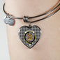 Drummond Grey Shine On Bangle Heart
