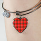 Duke Of Rothesay Shine On Bangle Heart