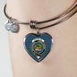 Douglas Modern Shine On Bangle Heart
