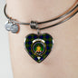 Dundas Shine On Bangle Heart