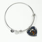 Baird Modern Scottish Clan Tartan Bangle Heart Shine On Bangle Heart
