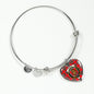 Binning Scottish Clan Tartan Bangle Heart Shine On Bangle Heart