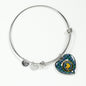 Campbell Of Cawdor Ancient Scottish Clan Tartan Bracelet Bangle Heart Jewelry Shine On Bangle Heart