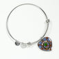 Anderson Modern Scottish Clan Tartan Bangle Heart Shine On Bangle Heart