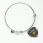 Campbell Argyll Modern Scottish Clan Tartan Bangle Heart Shine On Bangle Heart