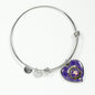 Allardice Scottish Clan Tartan Bangle Heart Shine On Bangle Heart
