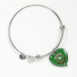 Cranstoun Scottish Clan Tartan Bracelet Bangle Heart Jewelry Shine On Bangle Heart