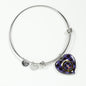 Dunlop Modern Shine On Bangle Heart