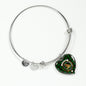 Beveridge Scottish Clan Tartan Bangle Heart Shine On Bangle Heart