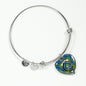 Barclay Hunting Scottish Clan Tartan Bangle Heart Shine On Bangle Heart