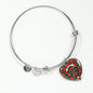 Dalzell Shine On Bangle Heart
