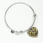 Barclay Scottish Clan Tartan Bangle Heart Shine On Bangle Heart