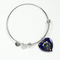 Crichton Scottish Clan Tartan Bracelet Bangle Heart Jewelry Shine On Bangle Heart