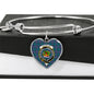 Douglas Modern Shine On Bangle Heart