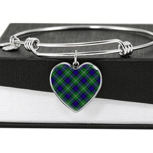 Ayrshire Scottish Bangle Heart Shine On Bangle Heart