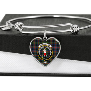 Dennistoun Shine On Bangle Heart