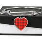 Duke Of Rothesay Shine On Bangle Heart