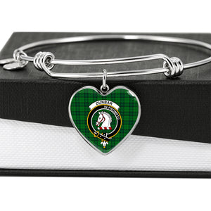 Dunbar Hunting Shine On Bangle Heart