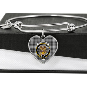 Drummond Grey Shine On Bangle Heart