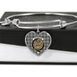 Drummond Grey Shine On Bangle Heart
