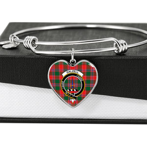 Dalzell Shine On Bangle Heart