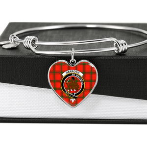 Darroch Shine On Bangle Heart