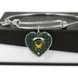 Durie Shine On Bangle Heart