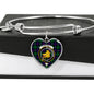 Campbell Of Cawdor Modern Scottish Clan Tartan Bracelet Bangle Heart Jewelry Shine On Bangle Heart