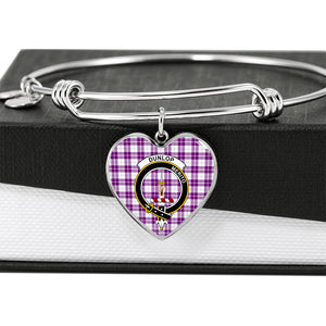 Dunlop Dress Shine On Bangle Heart