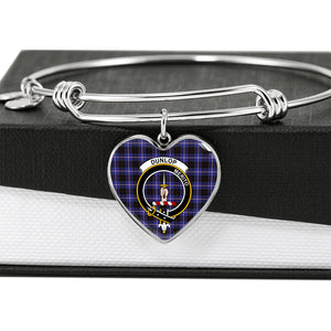 Dunlop Shine On Bangle Heart