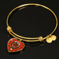 Darroch Shine On Bangle Heart