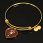 Dunbar Shine On Bangle Heart