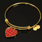 Duke Of Rothesay Shine On Bangle Heart
