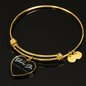 Shine On Bangle Heart