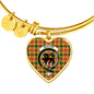 Baxter Scottish Clan Tartan Bangle Heart Shine On Bangle Heart