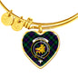 Campbell Of Cawdor Modern Scottish Clan Tartan Bangle Heart Shine On Bangle Heart