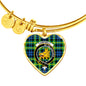 Campbell Of Breadalbane Ancient Scottish Clan Tartan Bracelet Bangle Heart Jewelry Shine On Bangle Heart