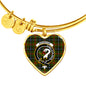 Brisbane Scottish Clan Tartan Bangle Heart Shine On Bangle Heart