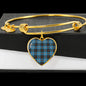 Angus Ancient Scottish Clan Bangle Heart Shine On Bangle Heart