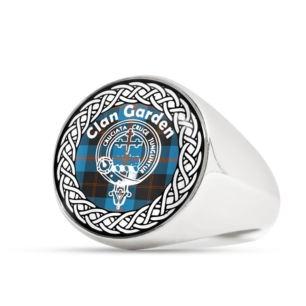 Garden Crest Clan Tartan Ring Scottish