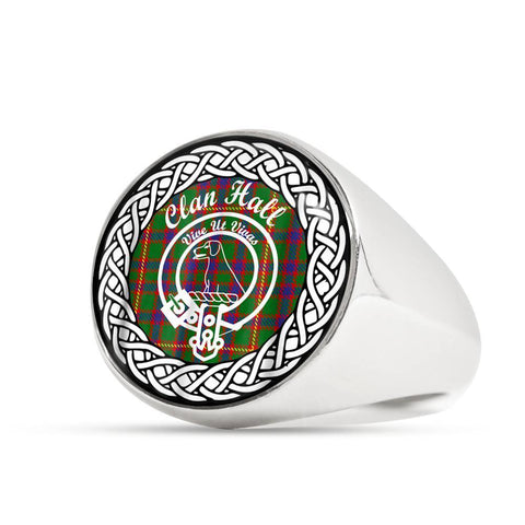 Image of Hall Crest Clan Tartan Ring Scottish
