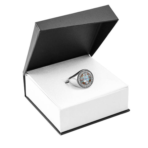 Image of Anderson Crest Clan Tartan Ring Scottish