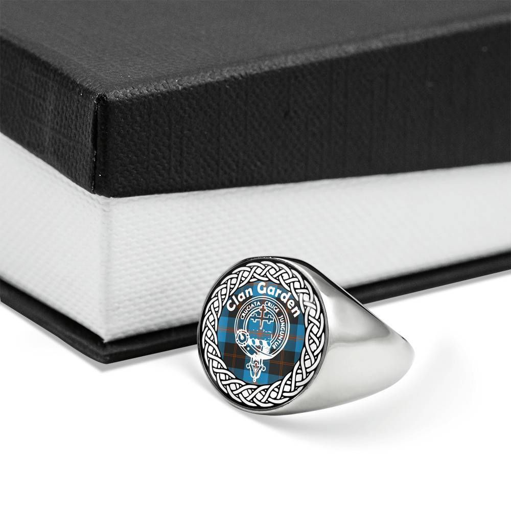 Garden Crest Clan Tartan Ring Scottish