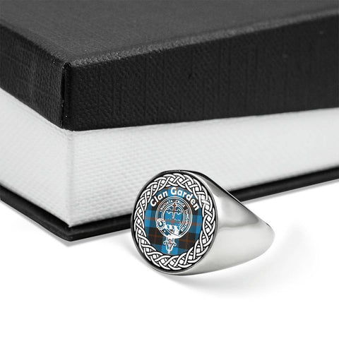 Image of Garden Crest Clan Tartan Ring Scottish