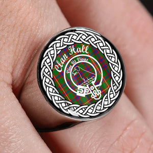 Hall Crest Clan Tartan Ring Scottish
